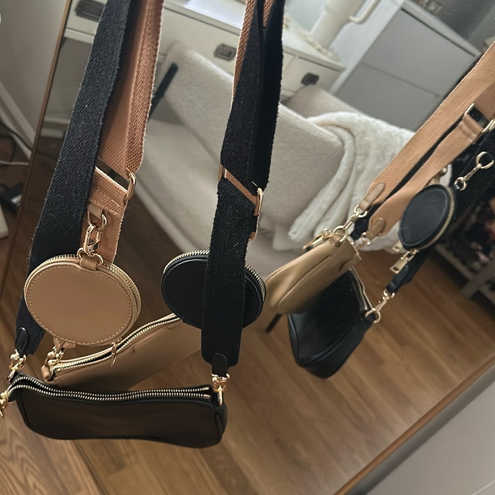 pack of 2 cross body purses